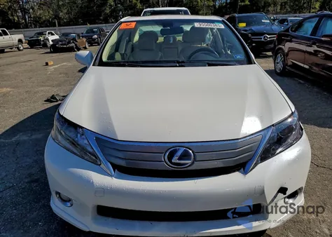 2010 Lexus Hs 250H z USA, uszkodzony, nr VIN JTHBB1BA0A2008036